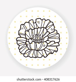 flower doodle