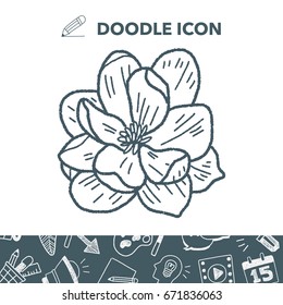 flower doodle