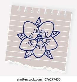 flower doodle