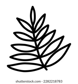 Flower doodle hand drawn with black line isolated on white background