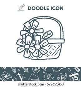 flower doodle illustration