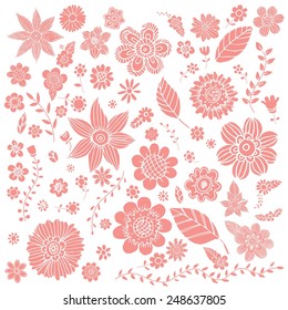 Flower Doodle Vector