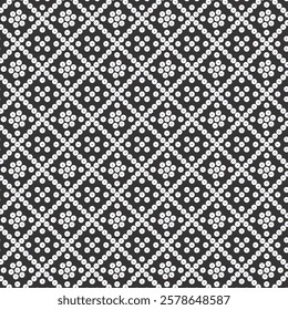 Flower dot Design Pattern,wallpaper, Backgound, Fabric print.