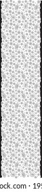 flower and dot  pattern for background, texture, tile, surface, fabric print, border, embroidery use
