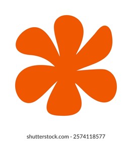 Flower drawing bloom decorative print
