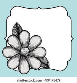 flower drawing design 