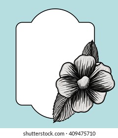flower drawing design 