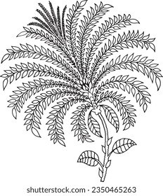 Blumenzeichnung