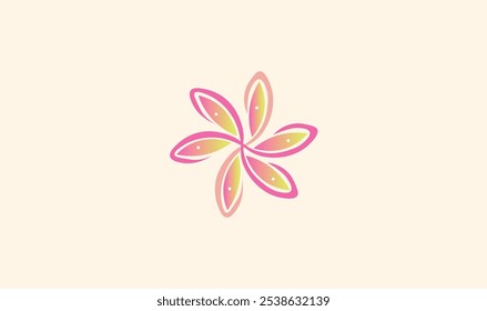 Vector de diseño de logotipo de icono editable de flores para uso.