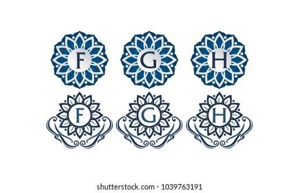 Flower Elegant Template Set