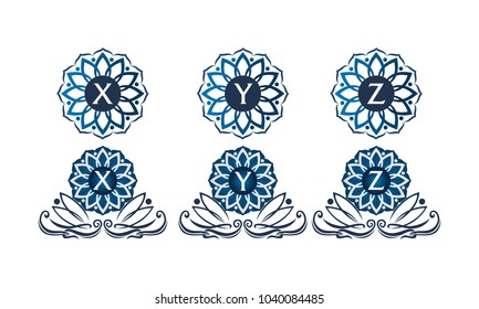 Flower Elegant Template Set