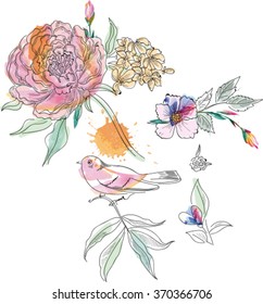 Flower elements