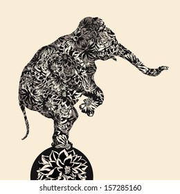 Flower Elephant.
