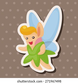 flower elf theme elements