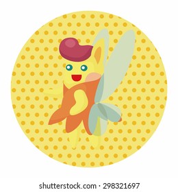 flower elf theme elements