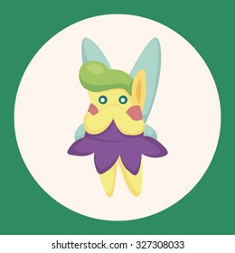 flower elf theme elements