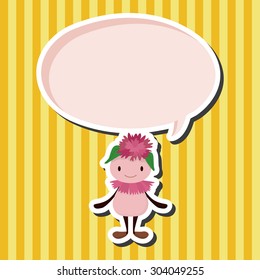flower elf theme elements vector,eps