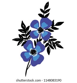 flower embroidery pattern