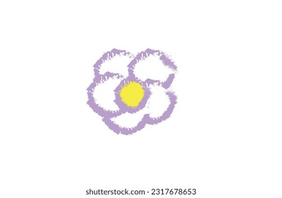 flower fabric design  vector illustration