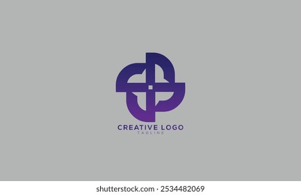 FLOWER FAN Abstract initial monogram letter alphabet logo design