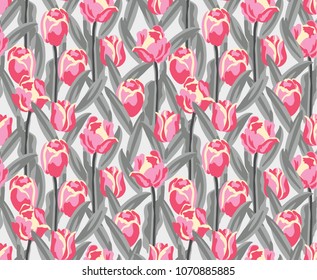 Flower Fashion Texture Background Pattern Print.
