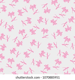 Flower Fashion Texture Background Pattern Print.