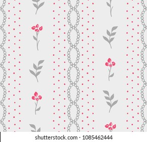Flower Fashion Texture Background Pattern Print.