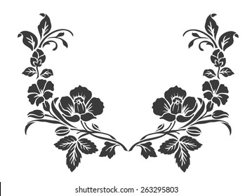 flower flame design