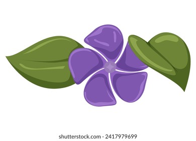 Flower Flat Decor Sticker Design