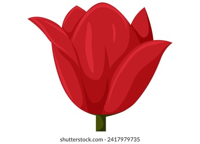 Flower Flat Decor Sticker Design