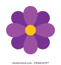 Flower Flat Icon Design For Personal nad Commercial Use