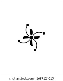 flower flat icon,vector best illustration design icon.