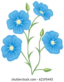 Flower of flax