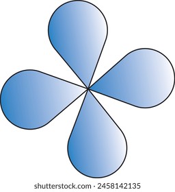 flower or flora icon in different colors