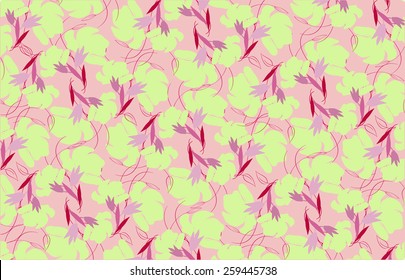 flower flora pattern vector