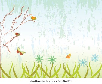 Flower floral background