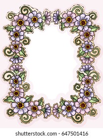 Flower floral border
