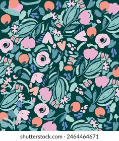 flower, floral, garden, green, pattern botanical, leaf, 