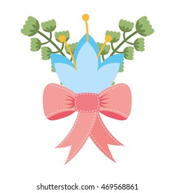 flower floral nature icon vector isolated graphic