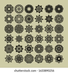 flower floral ornate vector object