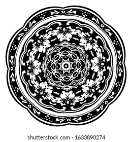 flower floral ornate vector object