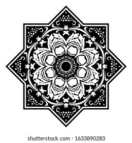 flower floral ornate vector object