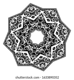 flower floral ornate vector object