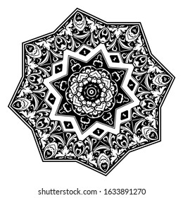 flower floral ornate vector object