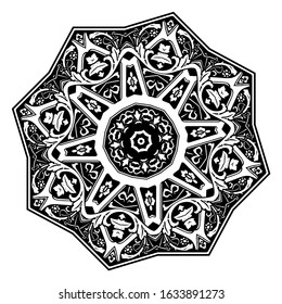 flower floral ornate vector object