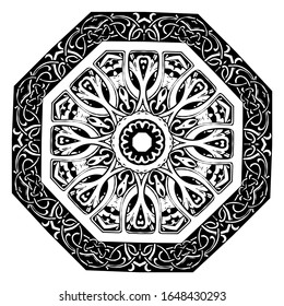 flower floral ornate vector object