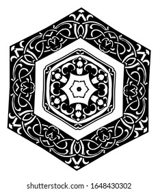flower floral ornate vector object