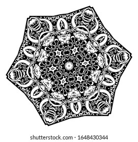 flower floral ornate vector object