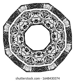 flower floral ornate vector object