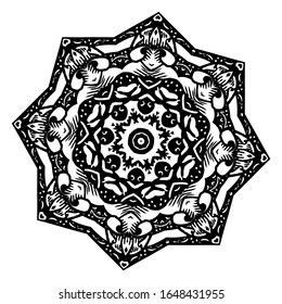 flower floral ornate vector object